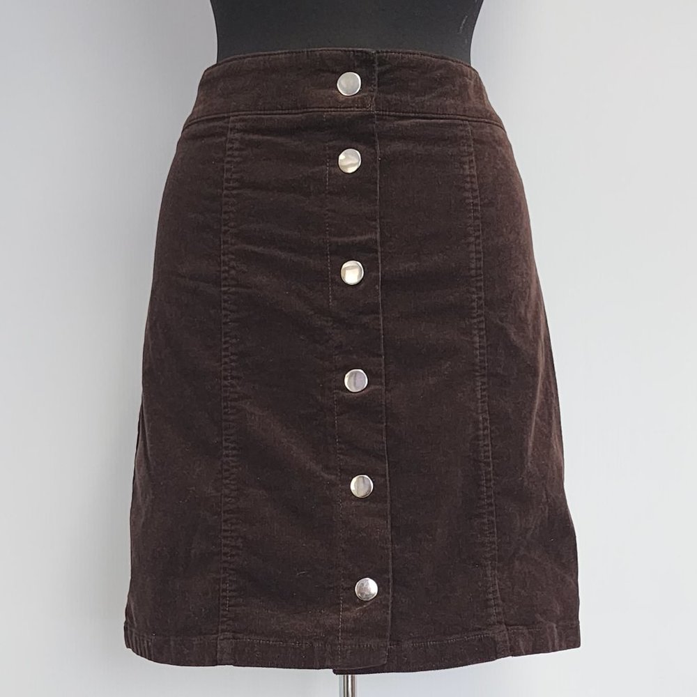 LOFT outlet - Brown corduroy skirt [size 14] [New with tags!]